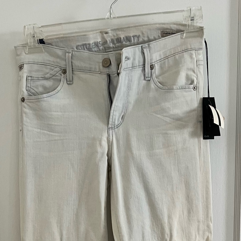 Citizens Of Humanity White Skinny Jeans